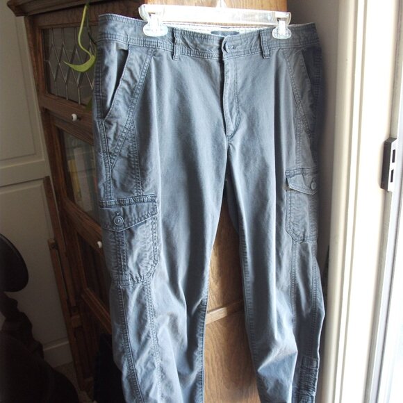 Eddie Bauer cropped pants gray size T12 - Picture 4 of 6